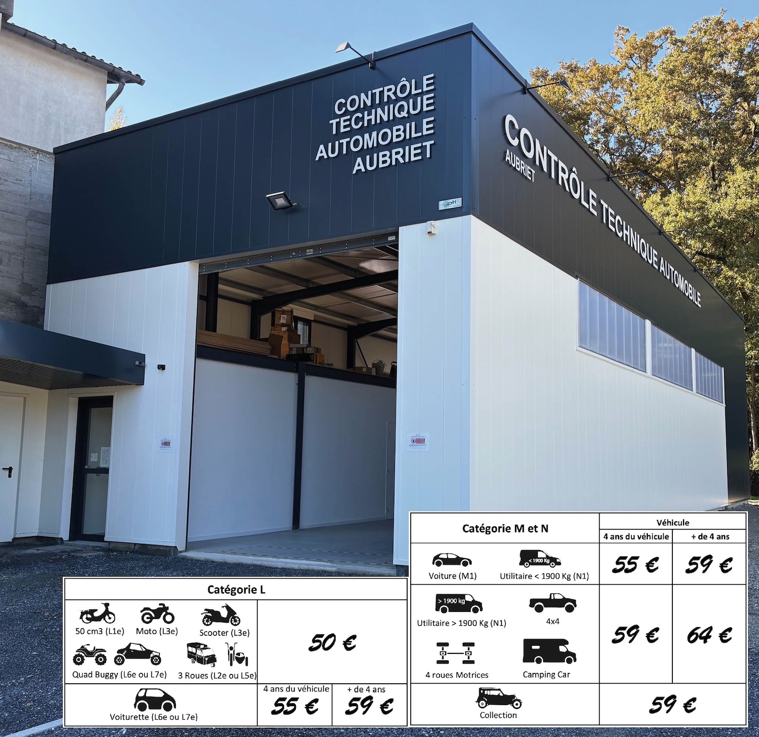 CENTRE DE CONTROLE TECHNIQUE AUBRIET